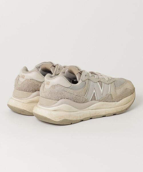 [New Balance] low cut спортивные туфли 23.5cm бежевый мужской 