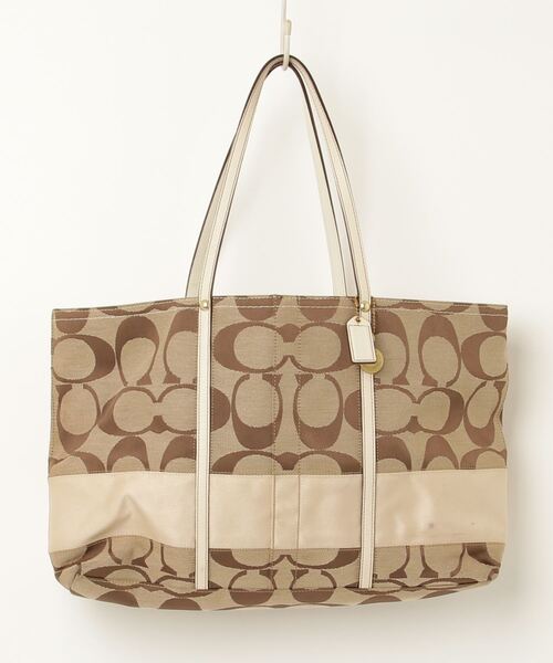 【美品】COACH トートバッグ ベージュ COACH 「COACH」 トートバッグ - ベージュ レディース