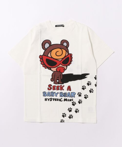 HYSTERIC MINI（ヒステリックミニ） tシャツ SEEK A BABY BEAR BY