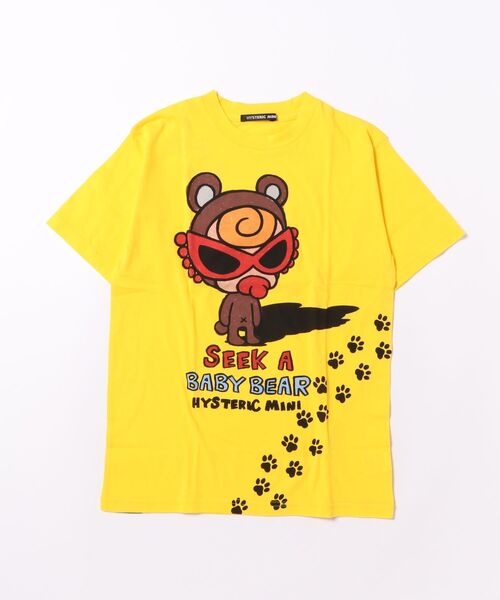 HYSTERIC MINI（ヒステリックミニ） tシャツ SEEK A BABY BEAR BY