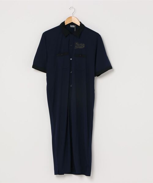 HYSTERIC GLAMOUR 「HYSTERIC GLAMOUR」 半袖ワンピース FREE レッド