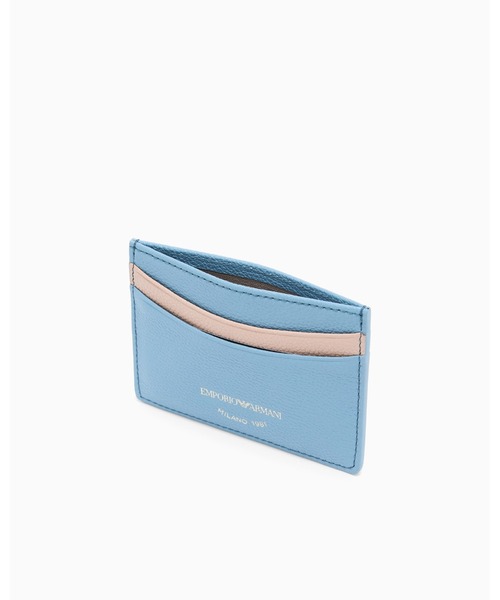 EMPORIO ARMANI 二つ折り財布とカードケースセット コバルトブルー EMPORIO ARMANI カードケース 「エンポリオ アルマーニ」カード
