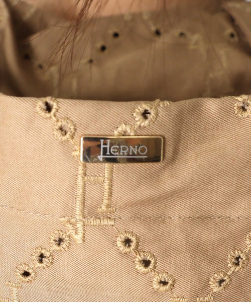 HERNO（ヘルノ） ブルゾン アウター 「HERNO/ヘルノ」フード付刺繍