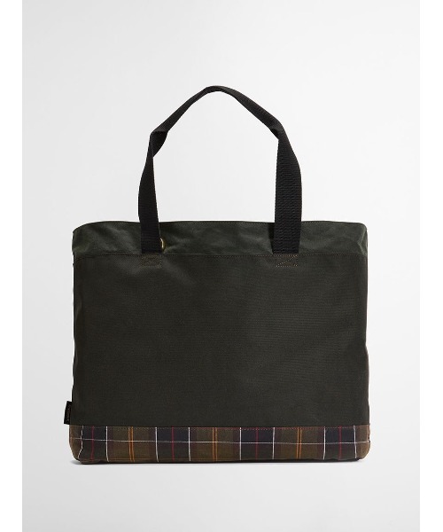 Barbour トートバッグ Fieldワックストートバッグ メンズ