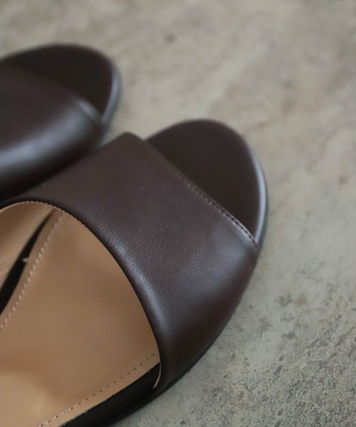 「NOMBRE IMPAIR」 フラットサンダル 36 シルバー レディース_画像9