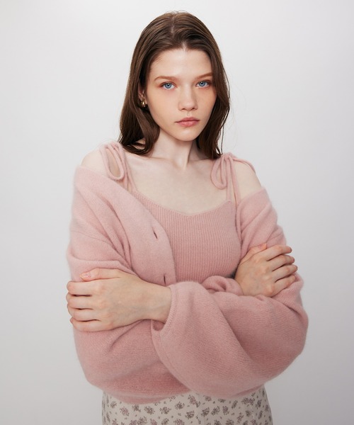 me&me couture（ミーアンドミークチュール） カーディガン Fox Yak