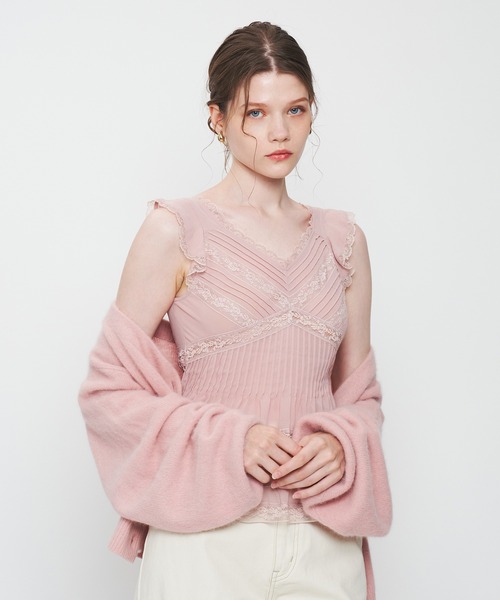 me&me couture（ミーアンドミークチュール） カーディガン Fox Yak