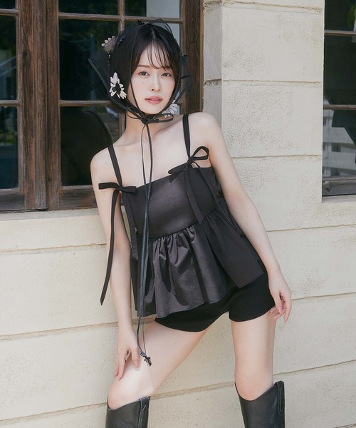 RAVIJOUR（ラヴィジュール） カップ付き キャミソール 「MINAMOコラボ