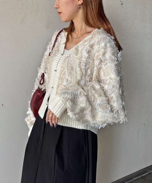 ISOOK カーディガン I-SOOK（アイスー） カーディガン 「ISOOK / アイスー」Vネック