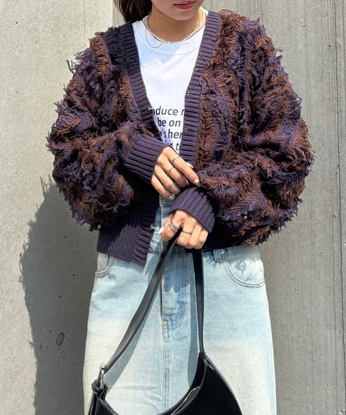 I-SOOK（アイスー） ニット セーター 「ISOOK / アイスー」MIXフリンジ