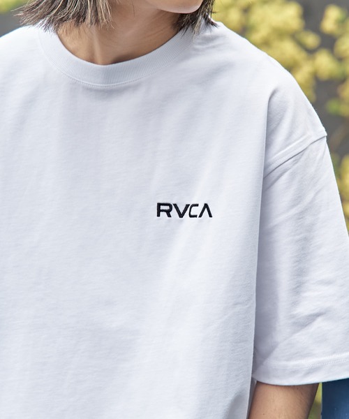 「RVCA」 半袖Tシャツ MEDIUM ベージュ メンズ_画像9