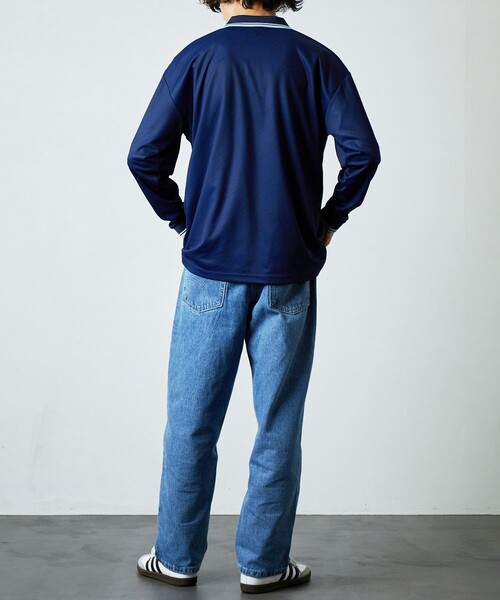 umbro（アンブロ） 長袖ポロシャツ X-LARGE ネイビー メンズ