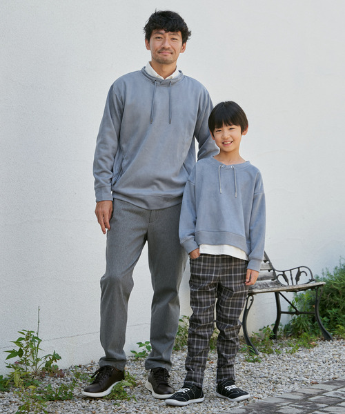 ikka（イッカ） トレーナー スウェット 「雑誌掲載」GOKU楽スエード