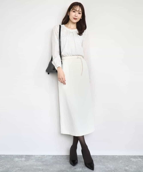 MK MICHEL KLEIN（エムケー ミッシェルクラン） ブラウス シャツ
