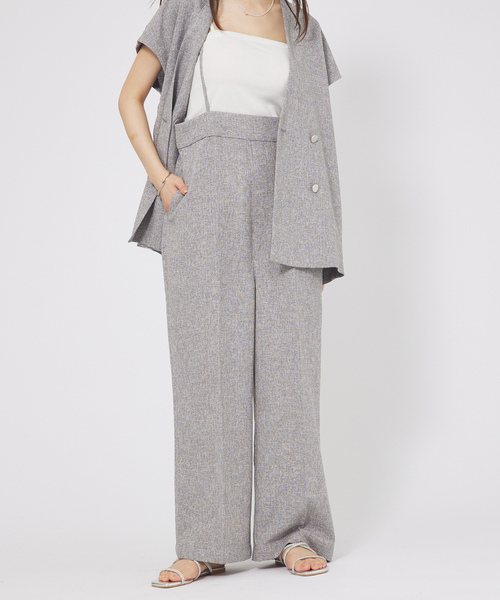 「abahouse mavie」 セットアップ 38 ネイビー レディース_画像5