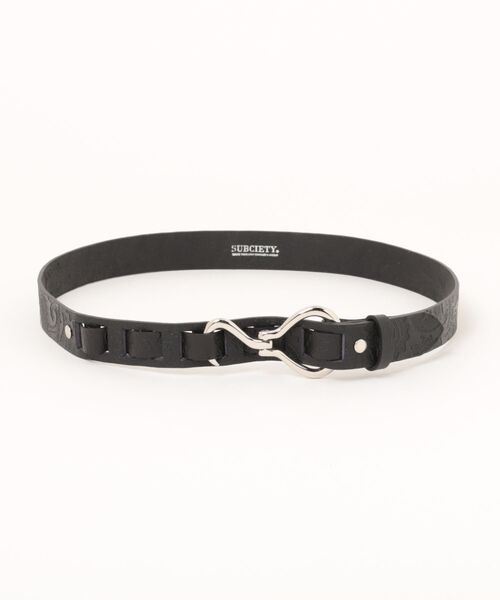 Subciety（サブサエティ） ベルト Paisley hook belt メンズ