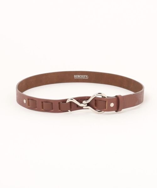 Subciety（サブサエティ） ベルト Paisley hook belt メンズ