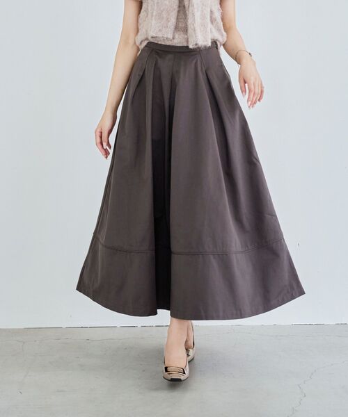 スカート RT-62919 cle blatt スカート Aラインタックスカート : ZOZOTOWN Yahoo!店