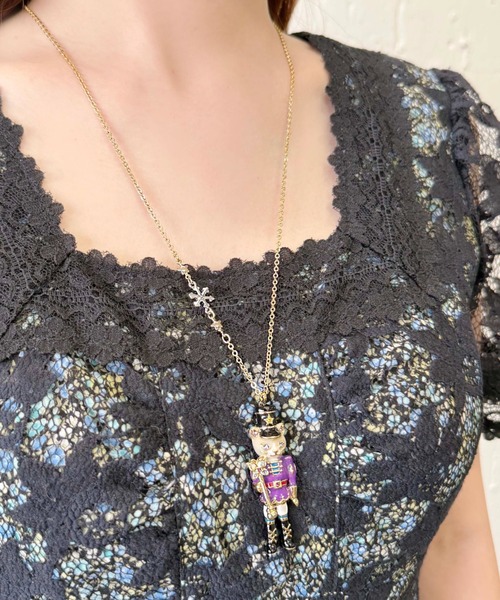 ANNA SUI（アナスイ） ネックレス くるみ割り猫モチーフ ネックレス