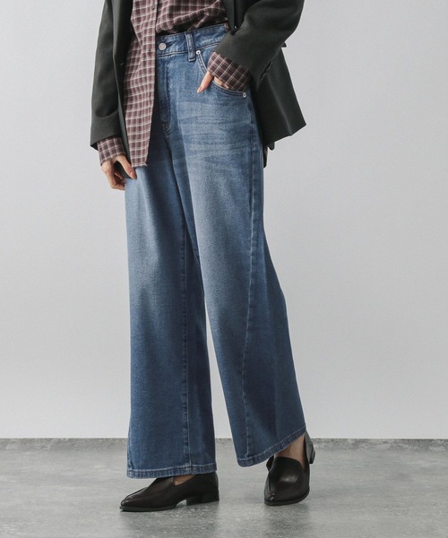 ジーンズ デニム デニムパンツ GOODデニムリラックスワイドパンツ/595403 レディース | GLOBAL WORK