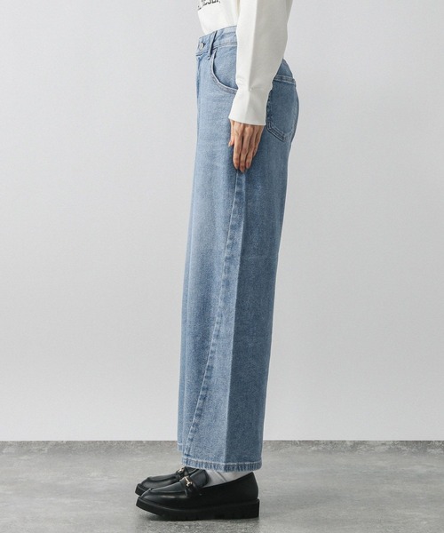 ジーンズ デニム デニムパンツ GOODデニムリラックスワイドパンツ/595403 レディース | GLOBAL WORK | 20