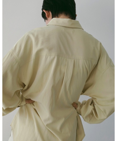 anuke（アンヌーク） ブラウス シャツ Stitch Over Shirts レディース