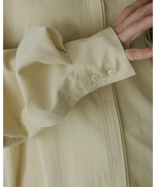 anuke（アンヌーク） ブラウス シャツ Stitch Over Shirts レディース
