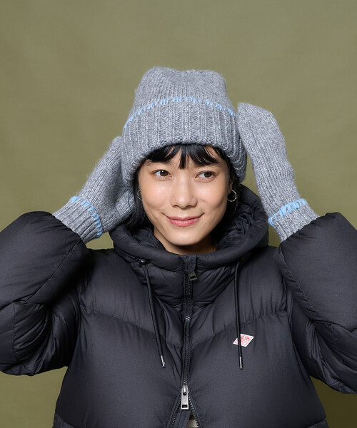 FREAK'S STORE（フリークスストア） 手袋 配色 ブランケットステッチ