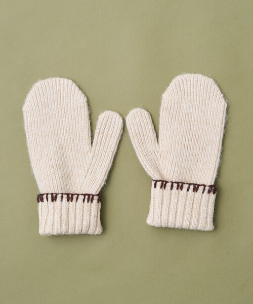 MARK&LONA ミトン 手袋 フリー 極美品 MARK&LONA ミトン 手袋 フリー