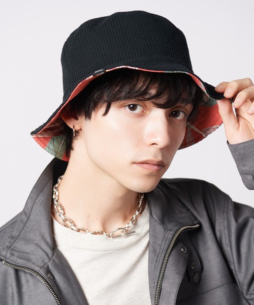 glamb（グラム） 帽子 ハット Reversible Bucket Hat / リバーシブル
