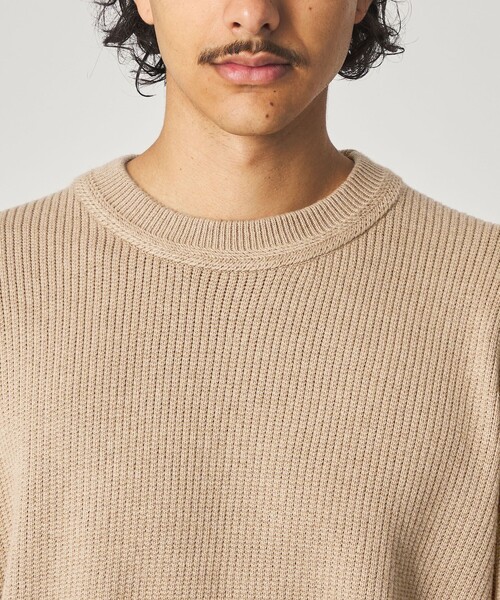 【未使用】クレプスキュール スティーヴンアラン ハーフジップニット 1 メンズ STEVEN ALAN（スティーブンアラン） セーター ニット CTN/CA ハーフ