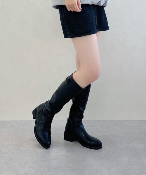 ORiental TRaffic（オリエンタルトラフィック） ブーツ ＼ 細見え