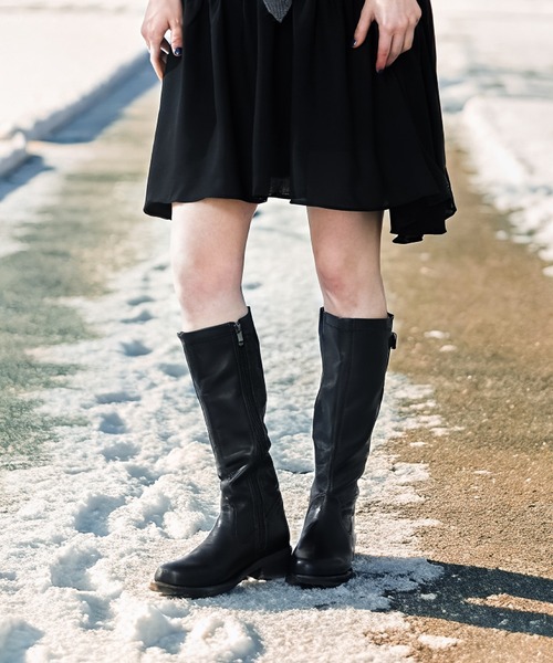 ORiental TRaffic（オリエンタルトラフィック） ブーツ ＼ 細見え