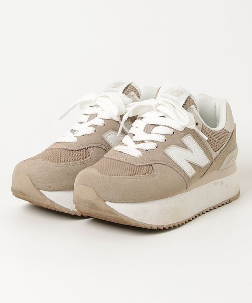 ニューバランス　ローカットスニーカー　24 New Balance（ニューバランス） ローカットスニーカー 24.0cm ベージュ