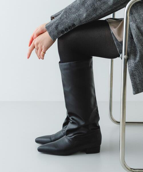 RODE SKO（ロデスコ） ブーツ 2.5センチワイドシャフトロングブーツ