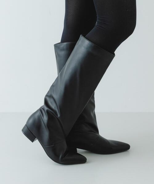 RODE SKO（ロデスコ） ブーツ 2.5センチワイドシャフトロングブーツ