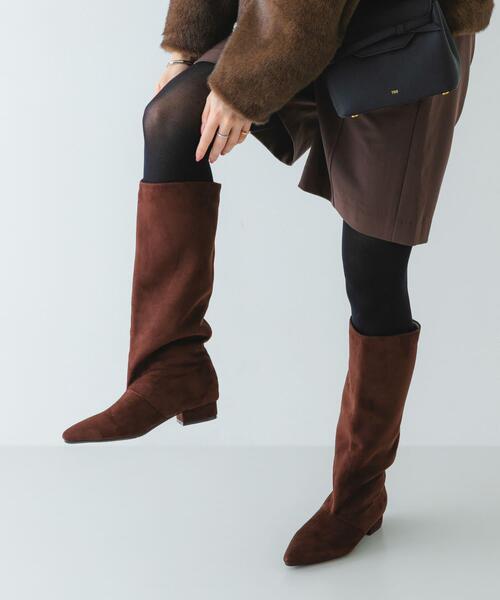 RODE SKO（ロデスコ） ブーツ 2.5センチワイドシャフトロングブーツ
