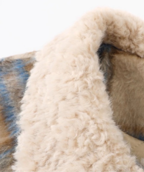 LA POMME petit（ラポミ・プチ） ムートンコート ボアコート Cozy