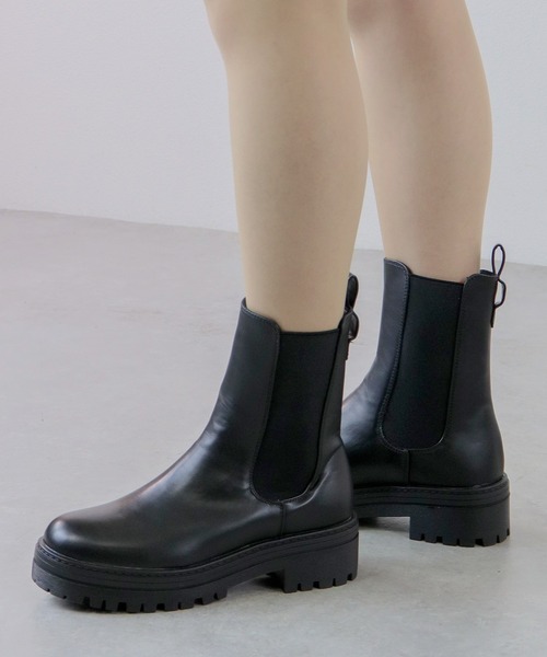 「LibertyDoll」 ショートブーツ 37 アイボリー レディース_画像4