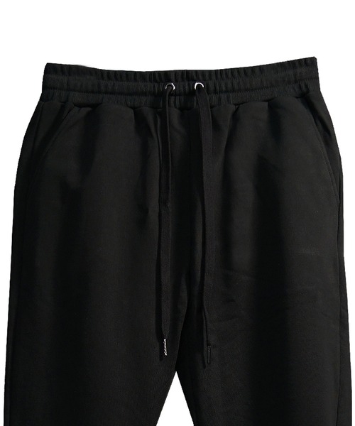 joker スウェットパンツ ジャージ 「Black by VANQUISH」ロゴプレート