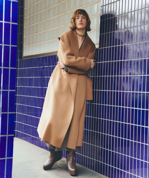 ESTNATION（エストネーション） コート 34 キャメル レディース