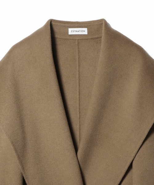 ESTNATION（エストネーション） コート 34 キャメル レディース