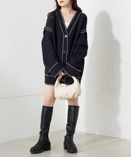 「Chico」 カーディガン FREE アイボリー レディース_画像9