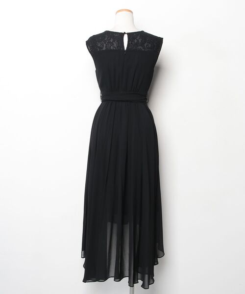 「ROYAL PARTY」 ノースリーブワンピース FREE ブラック レディース_画像2