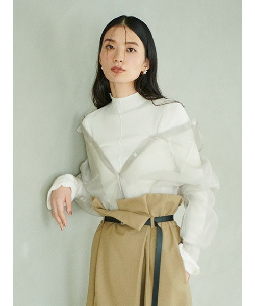 「FRAY I.D」 長袖シャツ ONE SIZE ブラック レディース_画像3