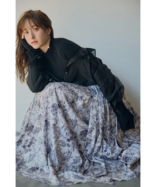 「FRAY I.D」 長袖シャツ ONE SIZE ブラック レディース_画像10