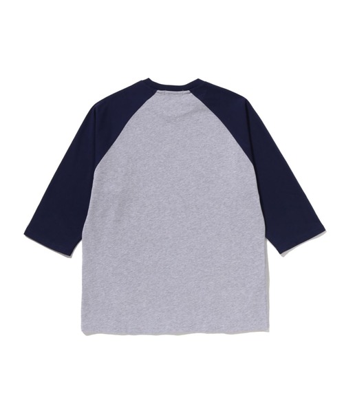 A BATHING APE（アベイシングエイプ） tシャツ COLLEGE RAGLAN REGULAR