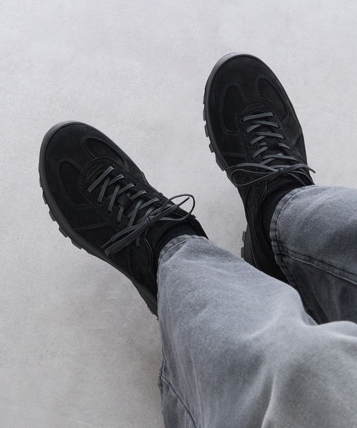 スニーカー 「PADRONE」884C Vibram GERMAN TRAINER TK8840-2010 ジャーマントレーナー メンズ