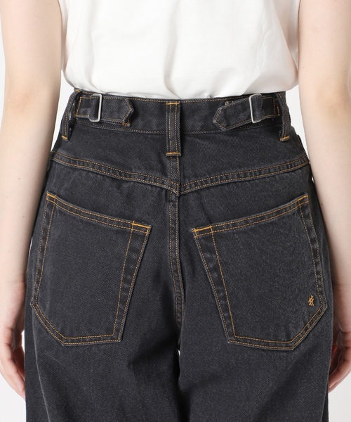 「Spick & Span」 デニムパンツ 34 ブラック レディース_画像9