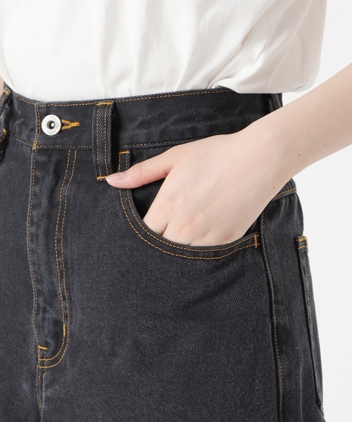 「Spick & Span」 デニムパンツ 34 ブラック レディース_画像10